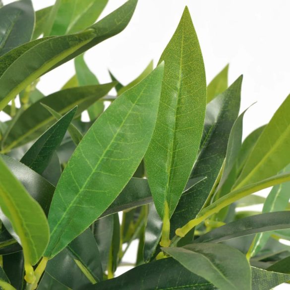 műbabérfa virágcseréppel 125 cm zöld