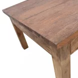 tömör mahagóni fa dohányzóasztal 96 x 73 x 45 cm