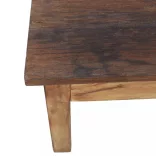 tömör mahagóni fa dohányzóasztal 96 x 73 x 45 cm