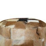 kerek kecskebőr puff 50 x 50 x 45 cm