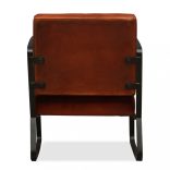 barna valódi bőr pihenőszék