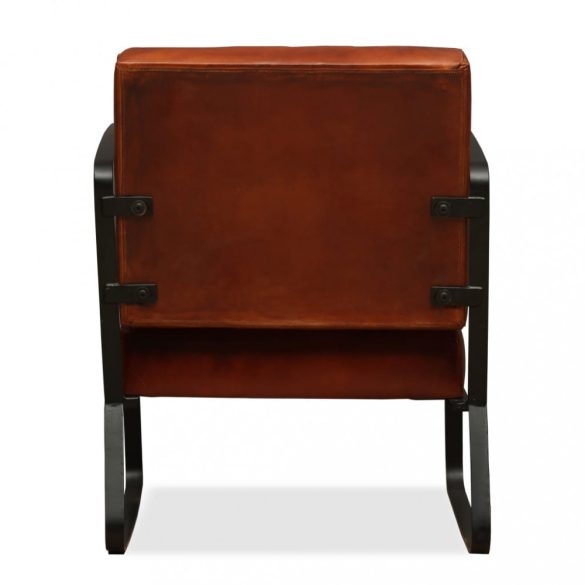 barna valódi bőr pihenőszék