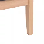 kék szövet karosszék