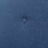 kék szövet karosszék