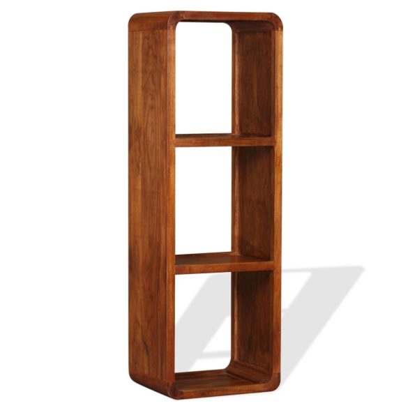 tömör fa TV-szekrény mézszínű felülettel 120 x 30 x 40 cm