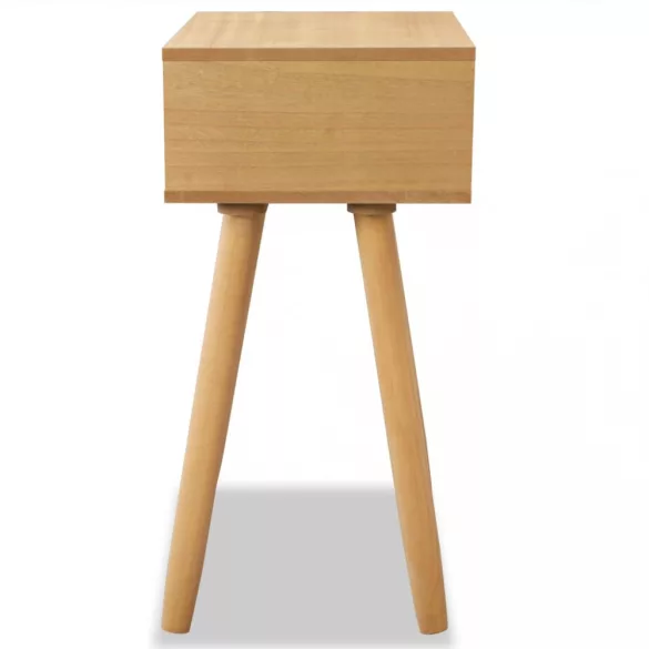 2 db barna, tömör fenyőfa éjjeliszekrény 40 x 30 x 61 cm