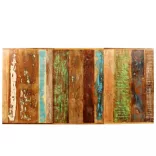 tömör újrahasznosított fa étkezőasztal 180 cm