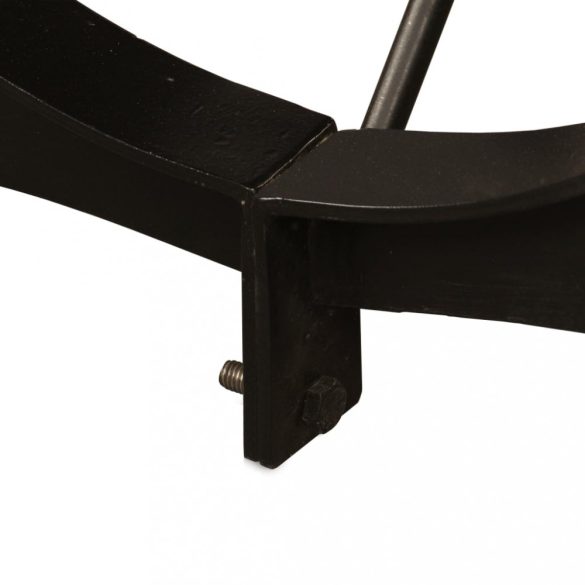 tömör újrahasznosított fa étkezőasztal 180 cm