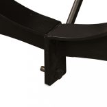 étkezőasztal tömör nyers mangófa 180 cm