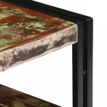 tömör újrahasznosított fa TV-szekrény 120 x 30 x 40 cm