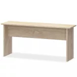 tölgyfa színű 3 részes szerelt fa étkezőasztal és pad szett