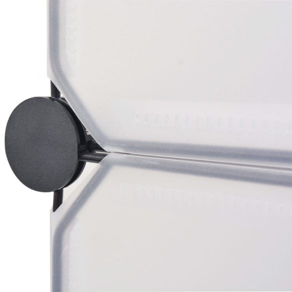 kombinálható cipőtároló 10 rekeszes fehér