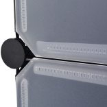 fekete kombinálható cipőtároló 10 rekeszes