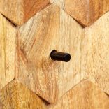 nyers mangófa TV-szekrény 118 x 35 x 40 cm