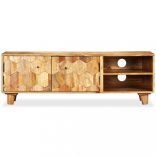 nyers mangófa TV-szekrény 118 x 35 x 40 cm