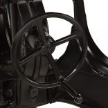 újrahasznosított tömör fa bárasztal 75 x (76-110) cm