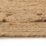 kör alakú, fonott juta szőnyeg 120 cm