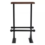 3 részes tömör újrahasznosított fa bárszett