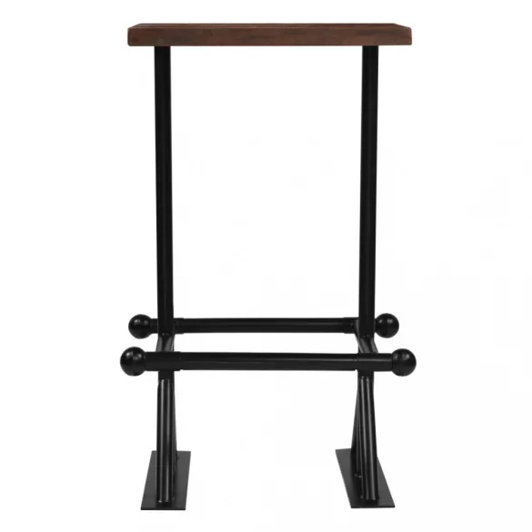 3 részes tömör újrahasznosított fa bárszett