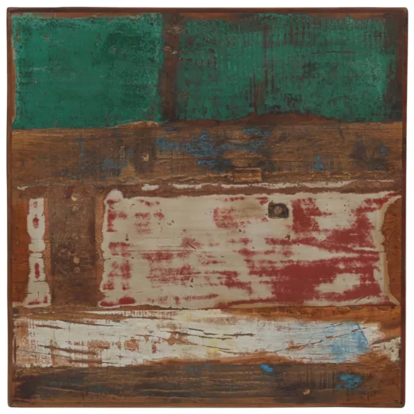 3 részes, többszínű, tömör újrahasznosított fa bárszett