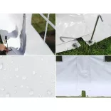 Professzionális rendezvénysátor 4x8m ipari 800N PVC ponyvával