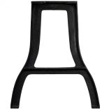 2 db öntöttvas étkezőasztal láb A-alakú vázzal