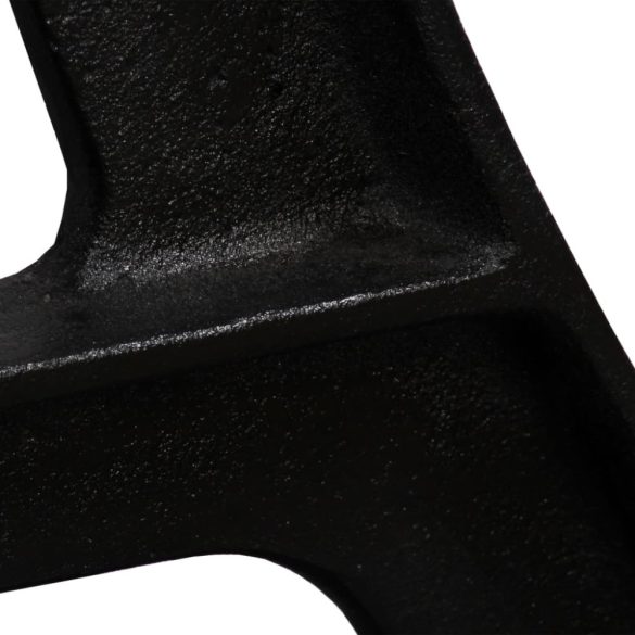 2 db öntöttvas étkezőasztal láb A-alakú vázzal