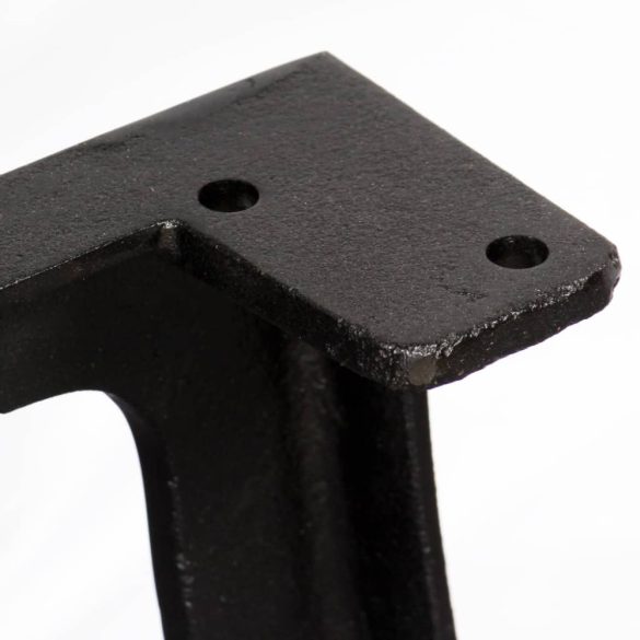 2 db öntöttvas dohányzóasztal láb A-alakú vázzal