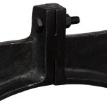 2 db öntöttvas étkezőasztal láb O-alakú vázzal