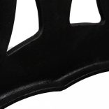 2 db öntöttvas étkezőasztal láb X-alakú vázzal