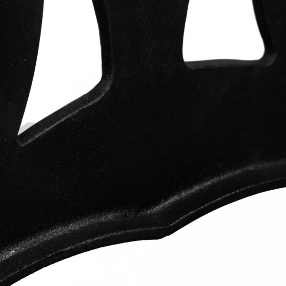 2 db öntöttvas étkezőasztal láb X-alakú vázzal