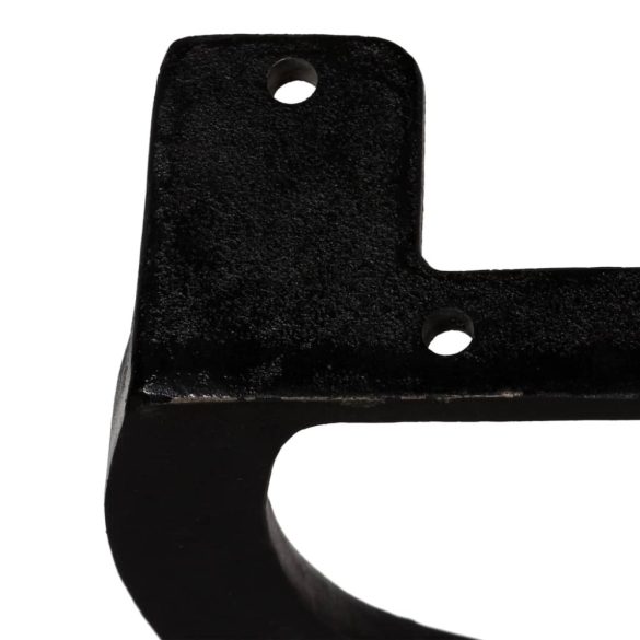 2 db öntöttvas pad láb X-alakú vázzal