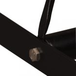 tömör újrahasznosított fa bárasztal 60 x 60 x 107 cm