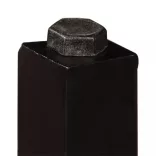 tömör újrahasznosított fa bárasztal 120 x 60 x 107 cm