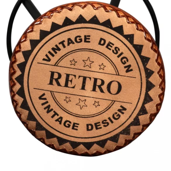 4 db valódi bőr bárszék