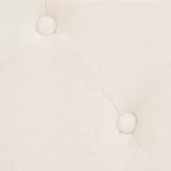 3 személyes krémfehér szövet kanapé