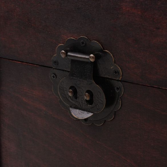 vintage fa kincsesláda 66 x 38 x 40 cm