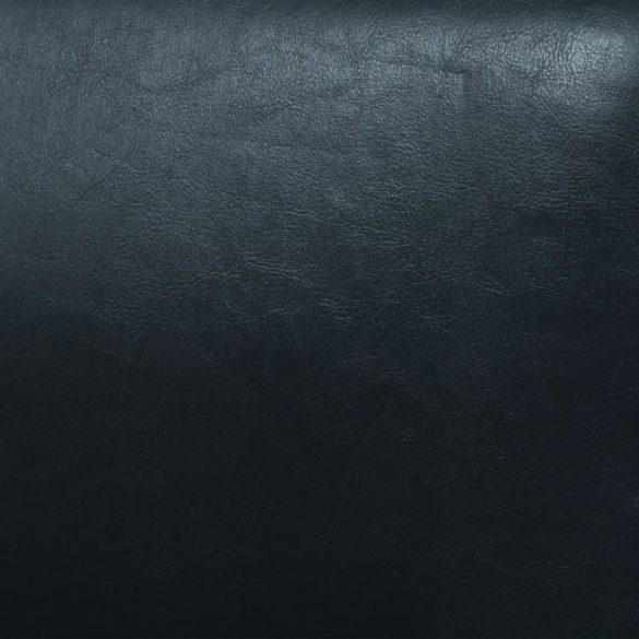 kétszemélyes fekete műbőr kanapé