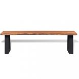 tömör akácfa pad 145 cm