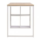 tölgyfa/fehér színű íróasztal 120 x 60 x 75 cm