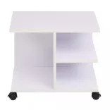 fehér gurulós polc 50 x 35 x 42 cm