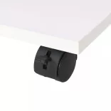 fehér gurulós polc 50 x 35 x 42 cm