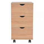 tölgy színű fiókos szekrény 33 x 45 x 60 cm