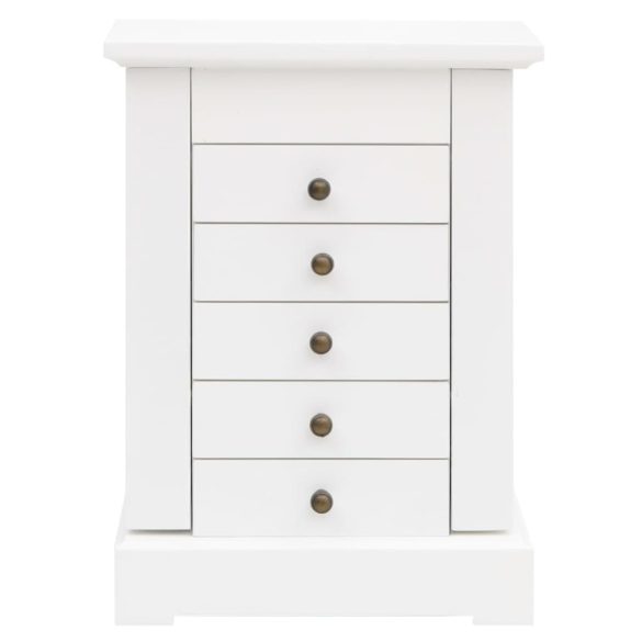 MDF ékszertartó doboz tükörrel 25 x 13,5 x 34 cm