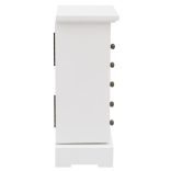 MDF ékszertartó doboz tükörrel 25 x 13,5 x 34 cm