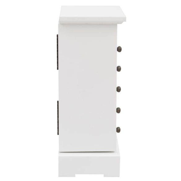 MDF ékszertartó doboz tükörrel 25 x 13,5 x 34 cm