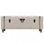 3 db tömör fa és acél tárolópad 112 x 37 x 45 cm