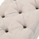 tömör fa és acél tárolópad 111 x 34 x 37 cm