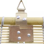 természetes színű bambuszroló 150 x 160 cm