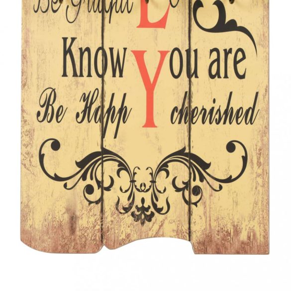 falra szerelhető fogas 6 akasztóval 120 x 40 cm „FAMILY”